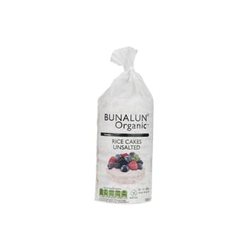 Bunalun Organic Unsalted Rice Cakes 100g