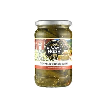 Always Fresh Polskie Ogorki Cucumbers 680g