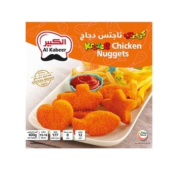 Al Kabeer Krazee Chicken Nugget 400g