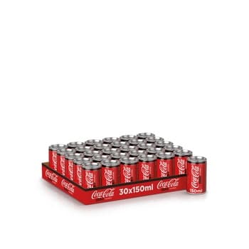 Coca-Cola Zero 150ml Can Pack of 30