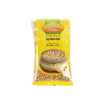 Goodness Foods Soya Beans Seed 500g