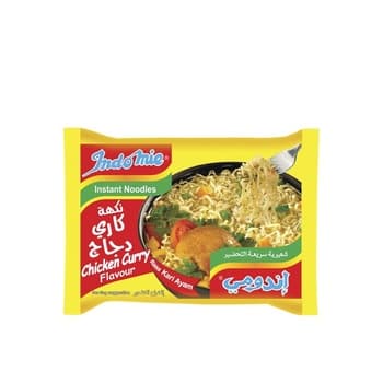 Indomie Noodles Chicken Curry 10x75g