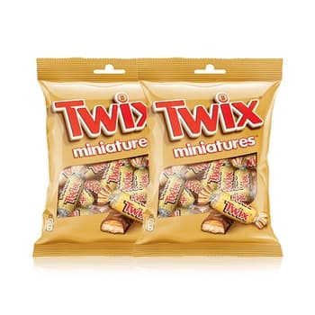 Twix Miniatures Chocolate 2 x 150g
