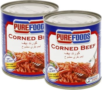 Pure Foods Corned Beef 2 X 210g
