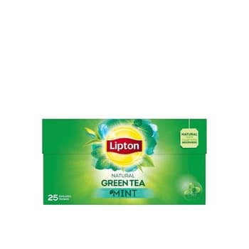 Lipton Natural Green Tea Mint 25X1.3g