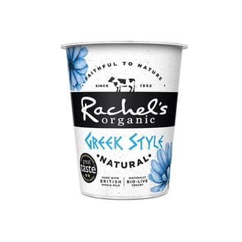 Rachels Organic Greek Natural Stirred Yogurt 450g