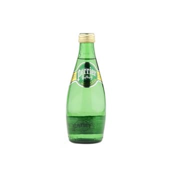 Perrier Natural Sparkling Mineral Water Glass Bottle 330 ml