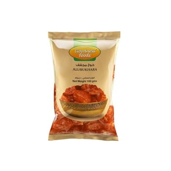 Goodness Foods Alubukhara 100g
