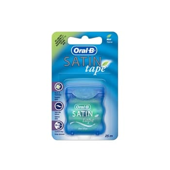 Oral B Dental Floss Satin Tape Mint 25