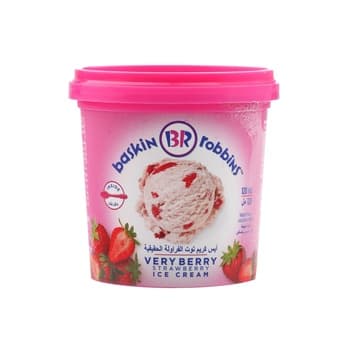 Baskin Robbins Strawberry Ice Cream 120ml
