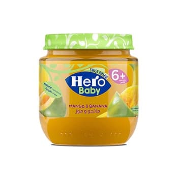 Hero Baby Food-Mango&Banana 130gm