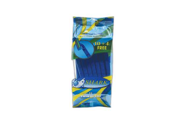 Shark Twinblade Aloe Vera Razor 14s