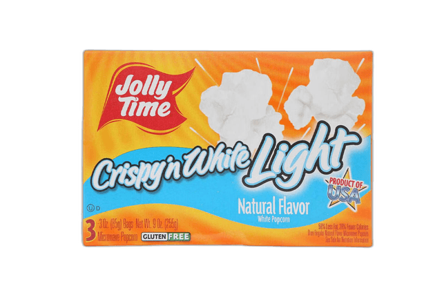 Jolly Time Crispy N Wht Lght M/W Popcorn 255 g