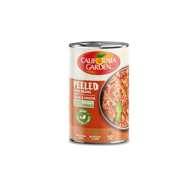 California Garden Fava Beans with Salsa 450 g