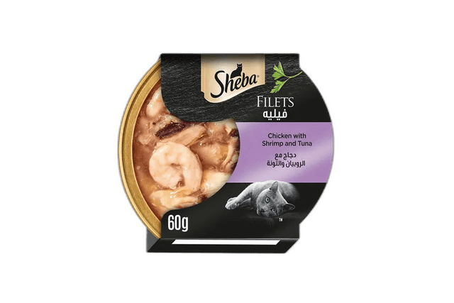 Sheba Dome Chicken with Shrimp and Tuna 60 g