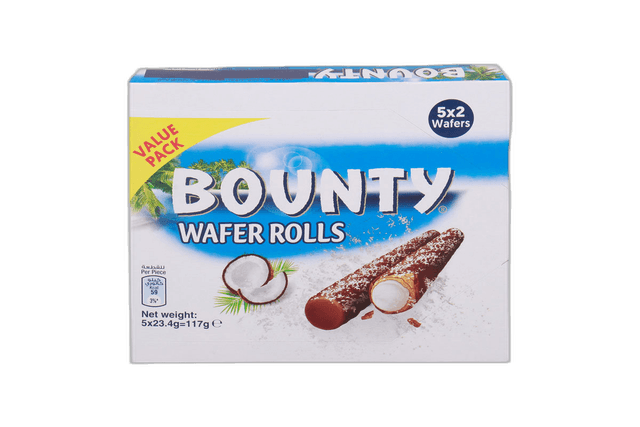 Bounty Coconut Roll Wafer 5 x 22.5 g/23.4 g