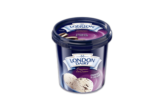 London Dairy Cookies and Cream Cup 125 ml