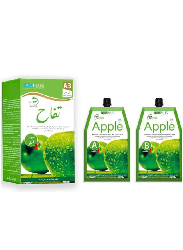 Apple Black Hair Cream 500 ml