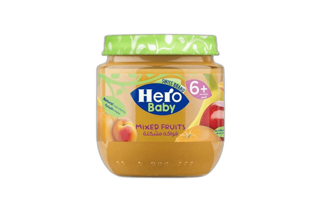 Hero Baby Food Jar Mixed Fruits 125 g