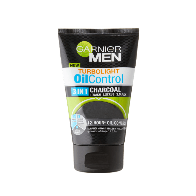 Garnier Oil Control 3 in 1 Charcoal FW 100 ml-Ind