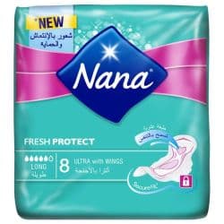 Nana Ultra Thin With Wings Sanitary Pad 8pads