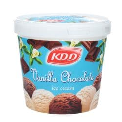 KDD Chocolate Vanilla Ice Cream 1 L