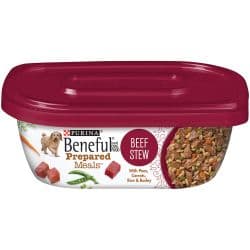 Purina Beneful Prepared Meals Dog Food Simmered Beef Stew
