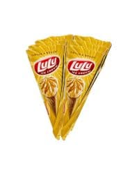 Lulu Vanilla And Nougat Flavor Cone Ice Cream