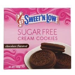 Sweet'N Low Sugar Free Chocolate Cream Cookies