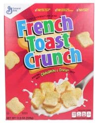 General Mills French Toast Crunch Corn Cereal