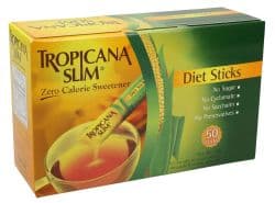 Tropicana Slim Zero Calorie Sweetener 50 sticks