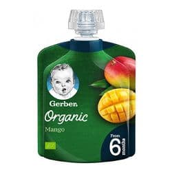 Gerber Organic Mango Puree 90g
