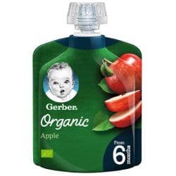 Gerber Organic Apple Puree 90g