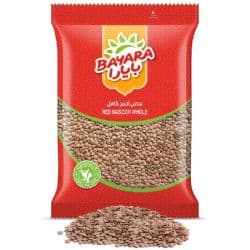 Bayara Red Whole Lentils