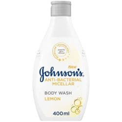 Johnson's Anti-Bacterial Micellar Body Wash Lemon 400ml