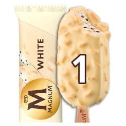 Magnum White Ice Cream