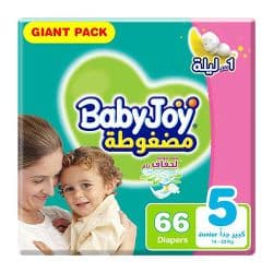 BabyJoy Diaper Size 5 Junior 14-23kg 66pcs