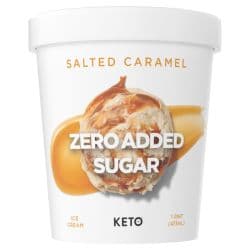 Keto Ice Cream Sea Salt Caramel
