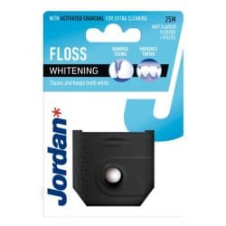 Jordan Whitening Dental Floss with Activated Charcoal