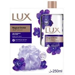 Lux Magical Orchid Body Wash With Loofah