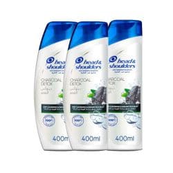 Head & Shoulders Charcoal Detox Anti Dandruff Shampoo 2+1 Free