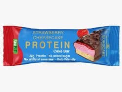 Eurocake Strawberry Cheese Protein Cake Bar