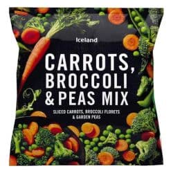 Iceland Carrots, Broccoli and Peas Mix