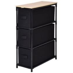 3-Drawers Slim Storage Cabinet