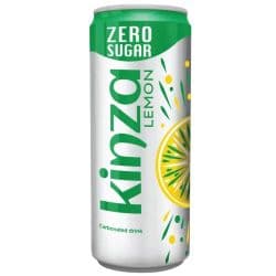 Kinza Zero Sugar Lemon Carbonated Soft Drink