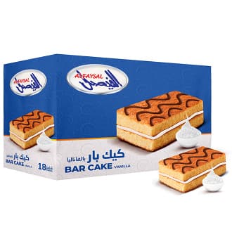 Al Faysal Layered Bar Cake With Vanilla Cream