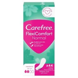 Carefree, Flexicomfort Normal Unscented Pantyliners
