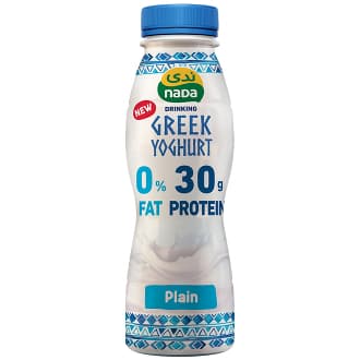 Nada 0% Fat Plain greek Yogurt Drink 30g Protein
