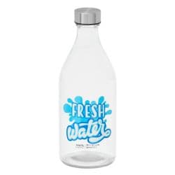 Vivalto Bottle With Steel Cap Flowers