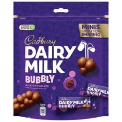 Cadbury Dairy Milk Chocolate Bubbly Family